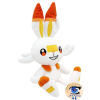 Officiële Pokemon knuffel Scorbunny San-ei 28cm (staand)